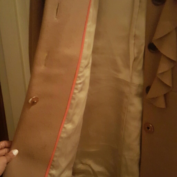 J. Crew camel colored wool coat - Picture 3 of 3