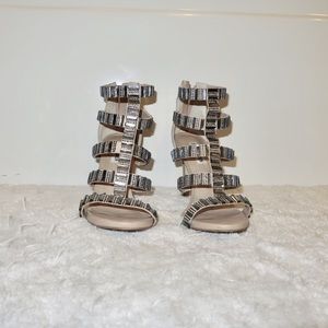 Studded nude Steve Madden heels