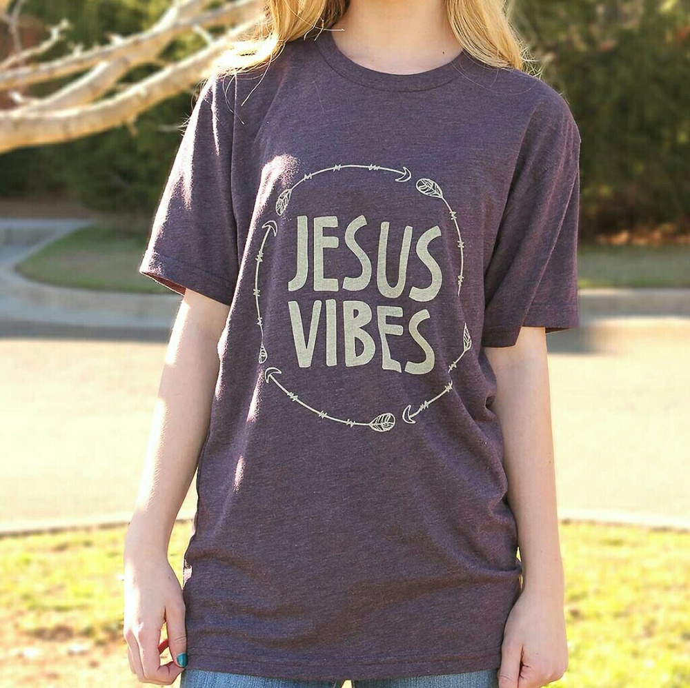 Purple Jesus Vibes T-shirt