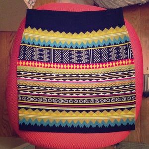 Tight fighting skirt