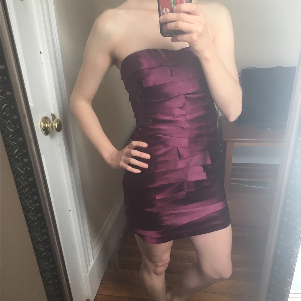 Bebe dress purple