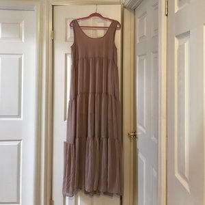 Beautiful oversized bohemian maxi dress