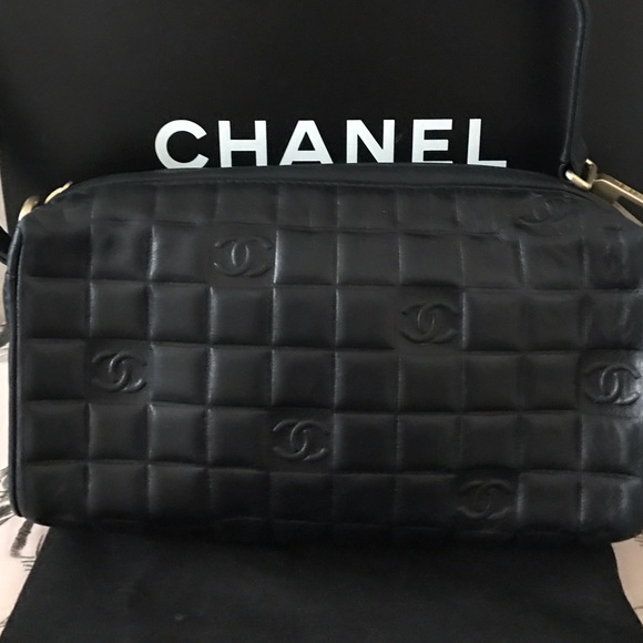 💓Traded💞Chanel Noir Sac Cam mini - Picture 2 of 7