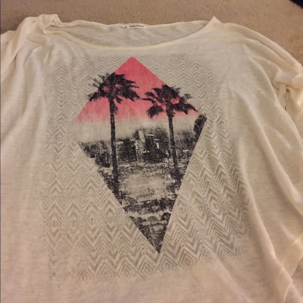 Maurice's long sleeve burnout T! FINAL!