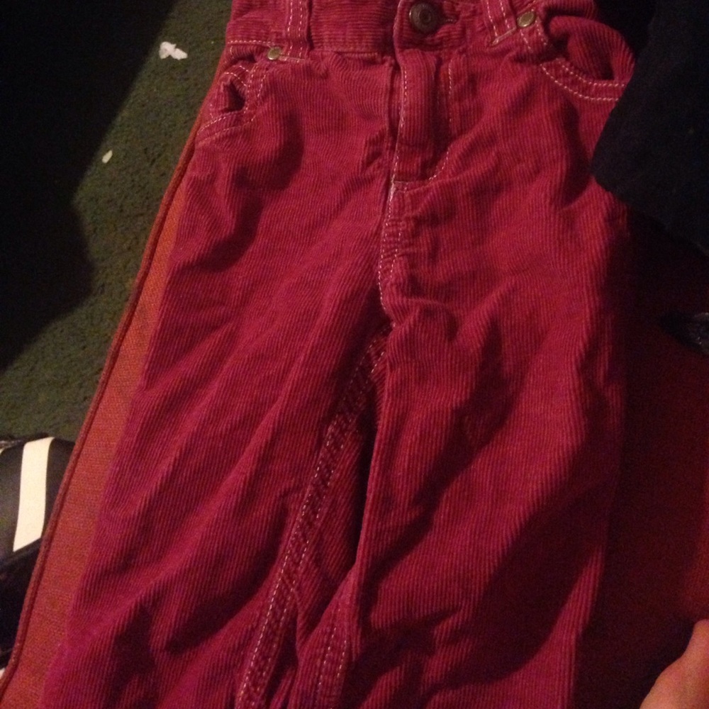 Pink corduroy Sonoma girls 12 mo pants