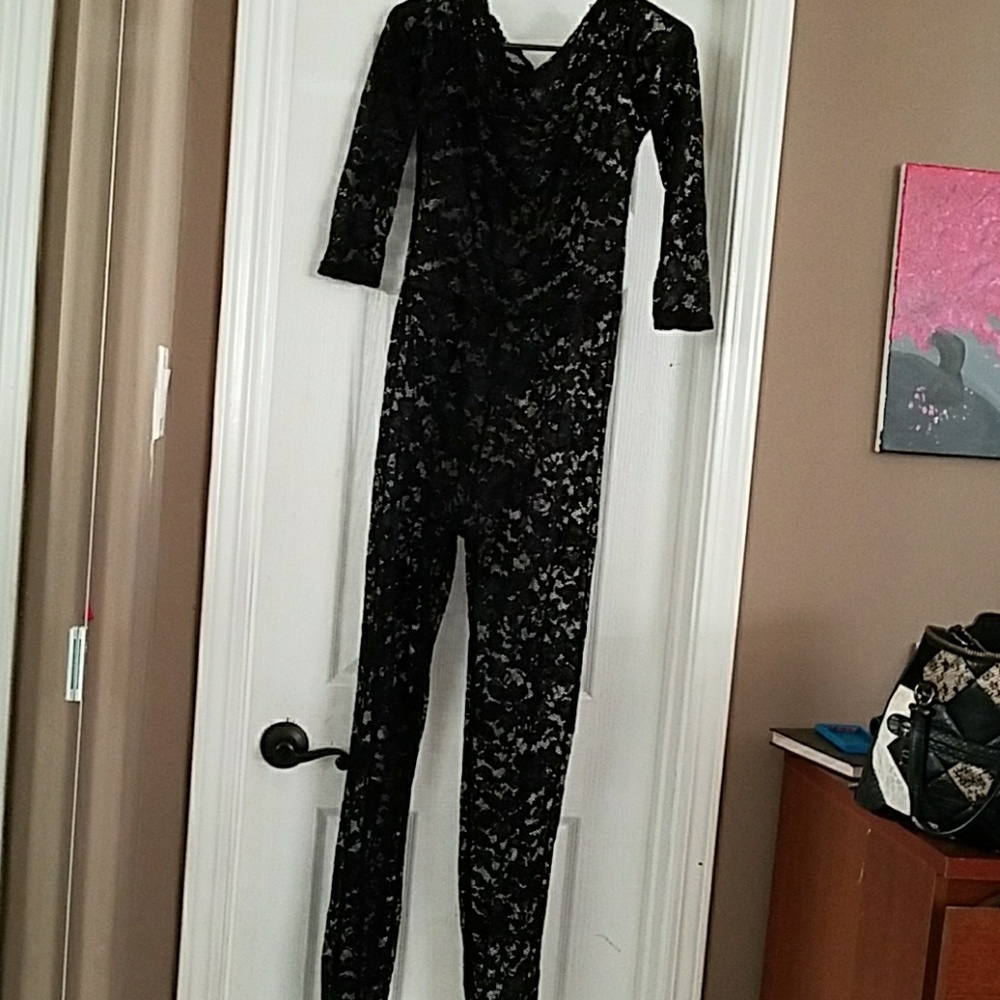 Lace jumpsuite