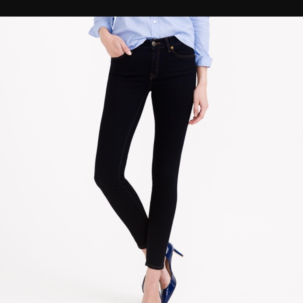 JCrew ever stretch toothpick jean - 28 ankle