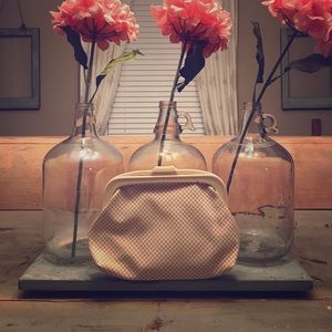 Vintage Cream Clutch