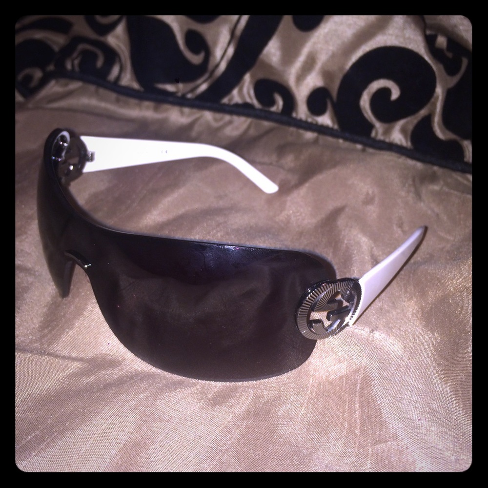 Gucci sunglasses.