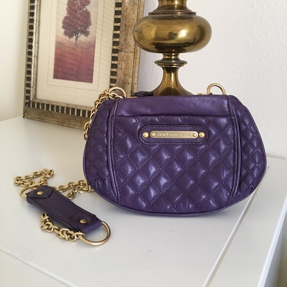 Juicy Couture Purple crossbody - Picture 1 of 7