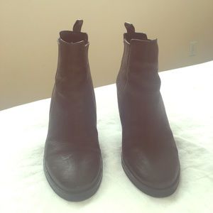 all saints bootie - dark brownish grey - size 36