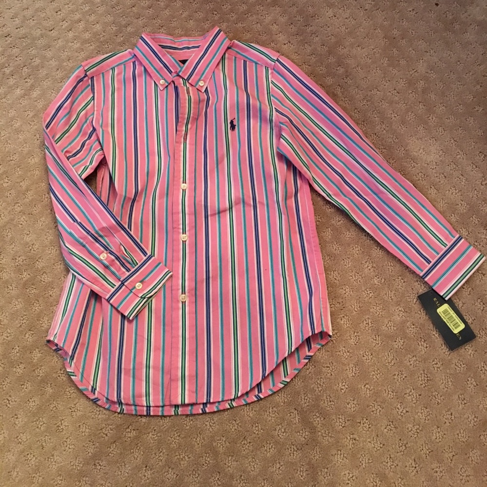 Polo button down shirt