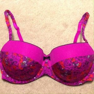 "Exciting Purple" Push-up Bra