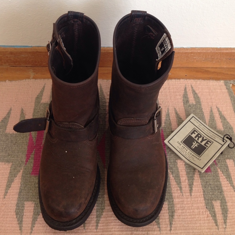 Frye Engineer 8R Boots Size 7