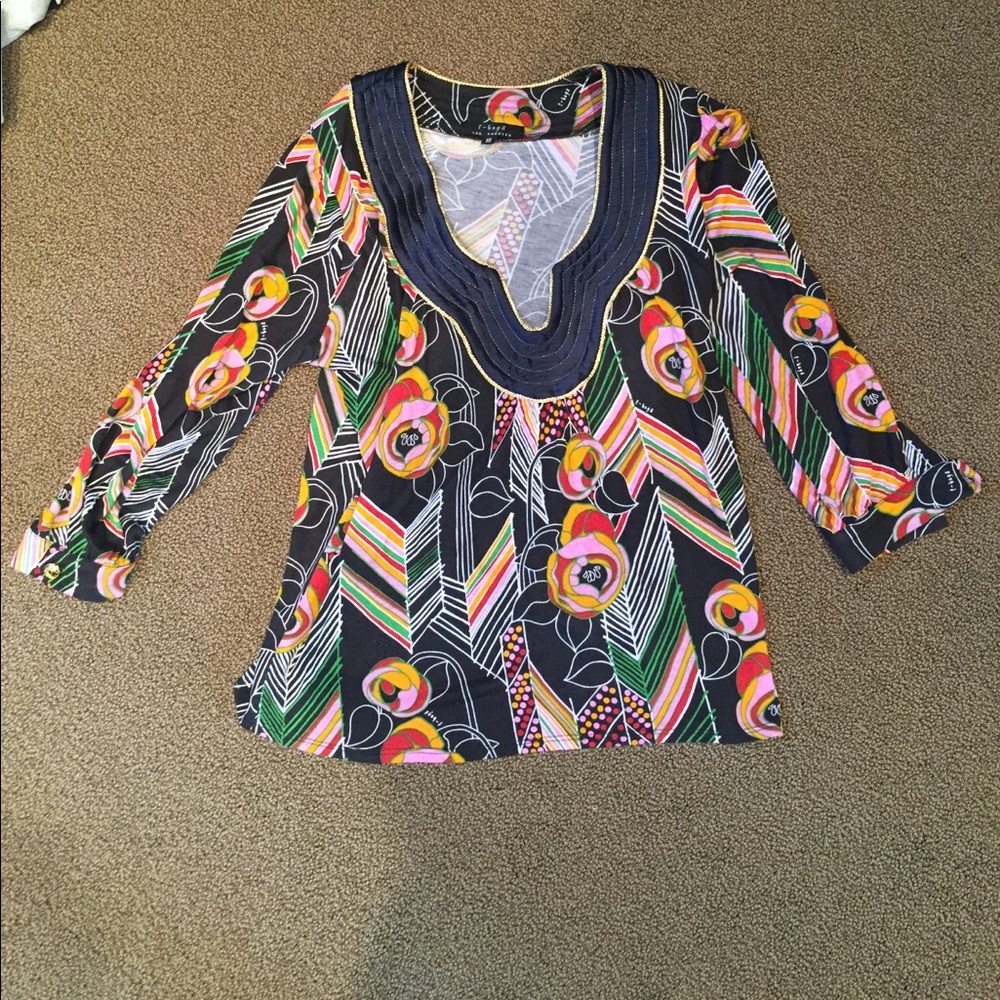 T bags 3/4 sleeve length top
