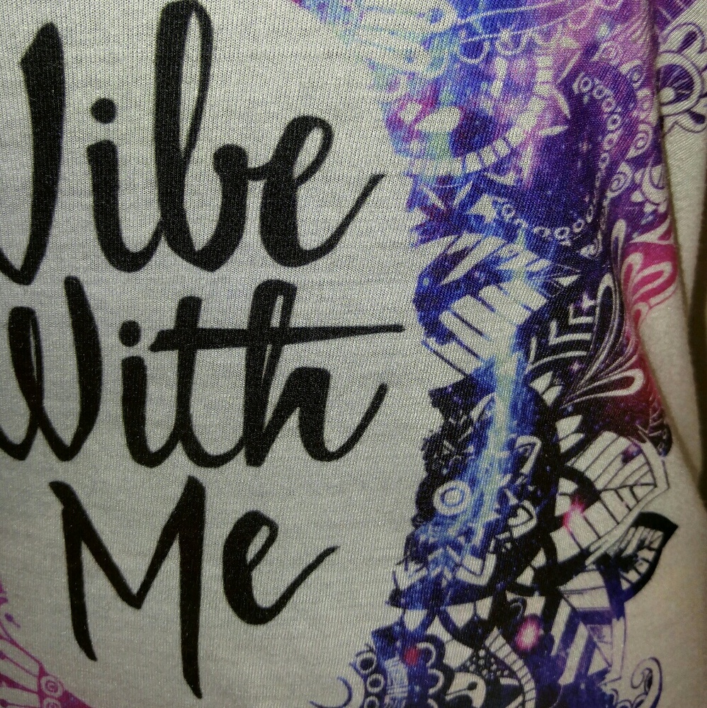 Electro Threads Vibe With Me Racerback Tank Top - Picture 3 of 3