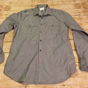 EXPRESS Mens Fitted Cotton MK 2 Shirt