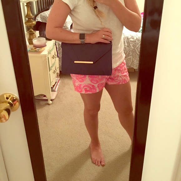 Urban Expression Blue Clutch w/ chain - Picture 5 of 5