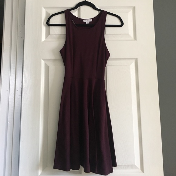 Cotton On Dresses & Skirts - Cotton On Maroon Skater Dress