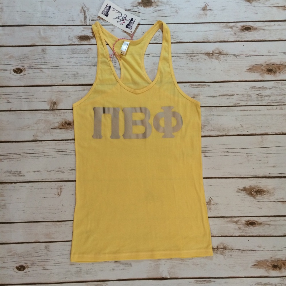 Pi Beta Phi Yellow Tank