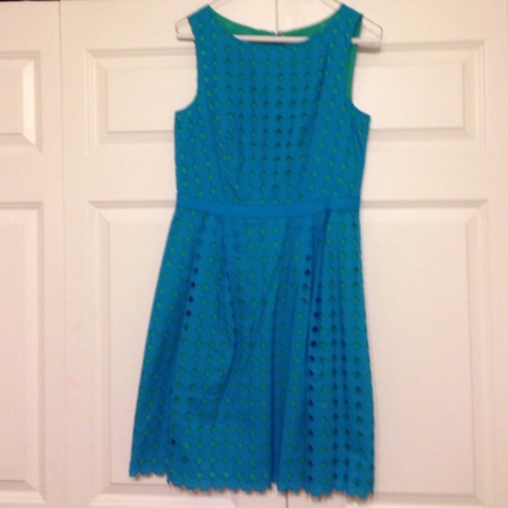 Loft Eyelet Dress