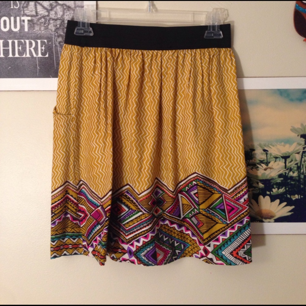 Skirt with pockets from Francesca's