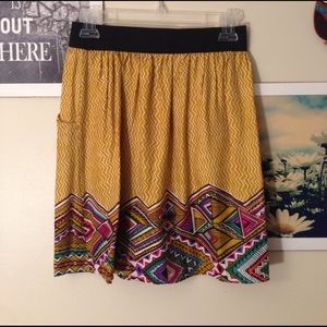 Skirt with pockets from Francesca's