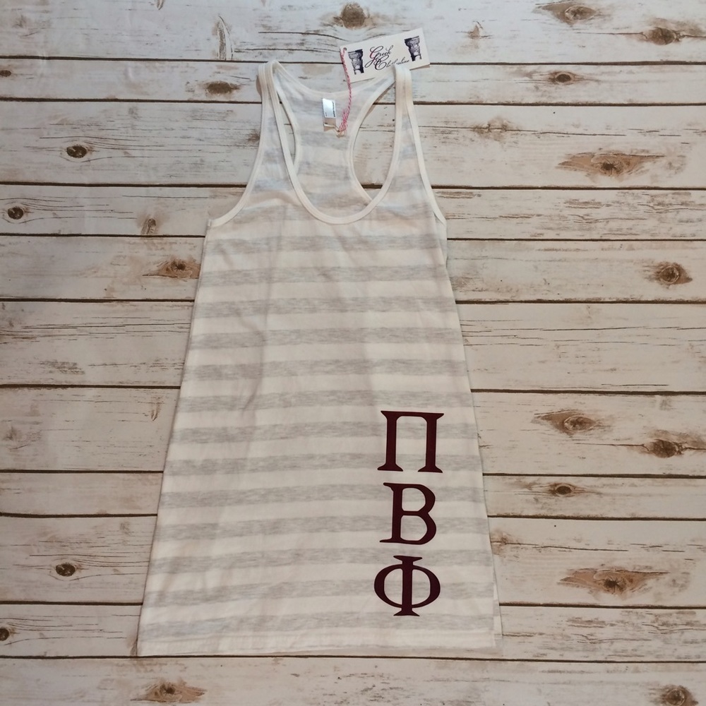 Pi Beta Phi Striped Tank Dress