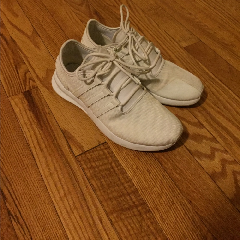 Adidas white sneakers