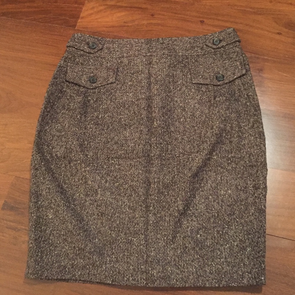 NWOT  Les Copains tweed skirt