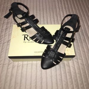 Strappy sandals - size 7.5