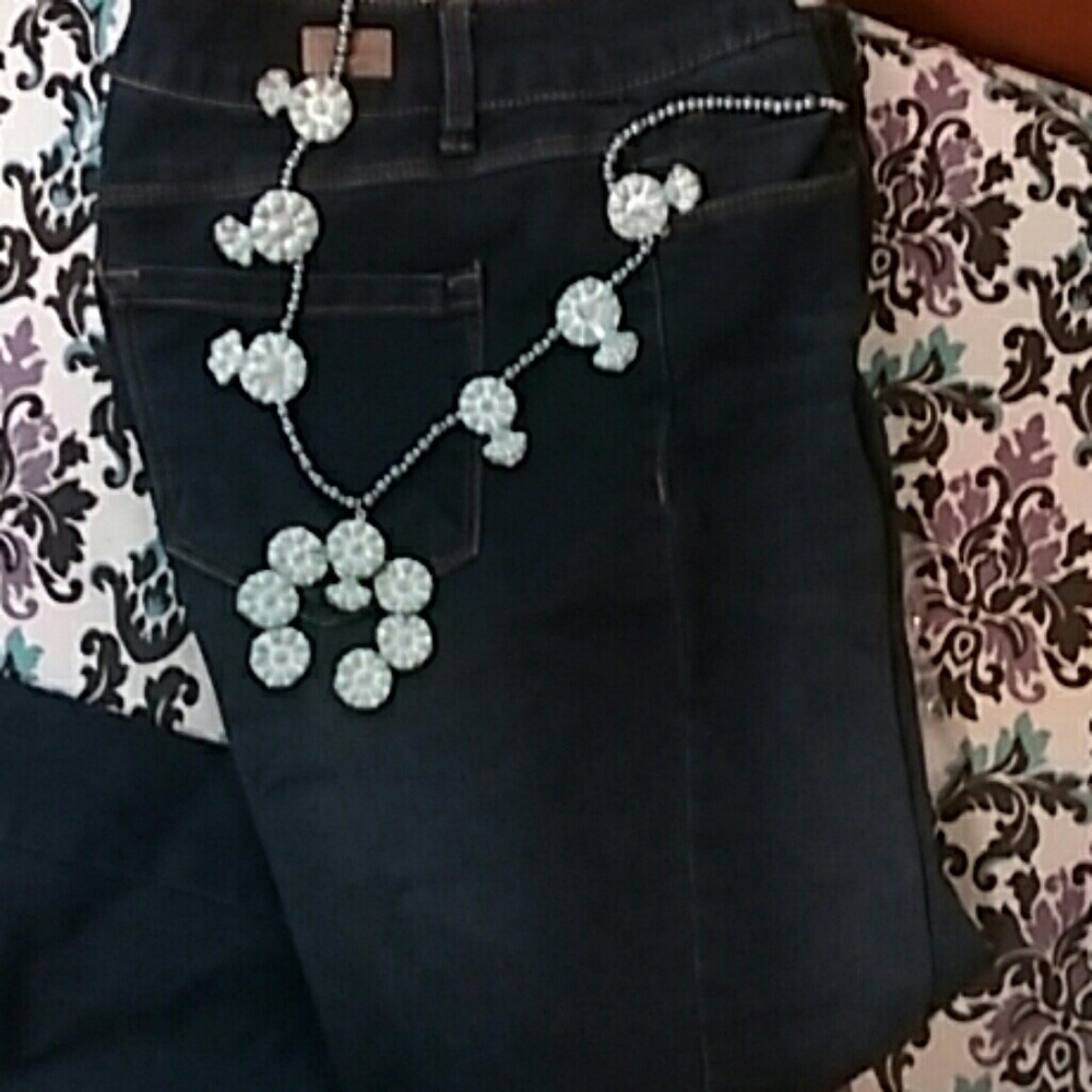 Miss poured in blue jeans