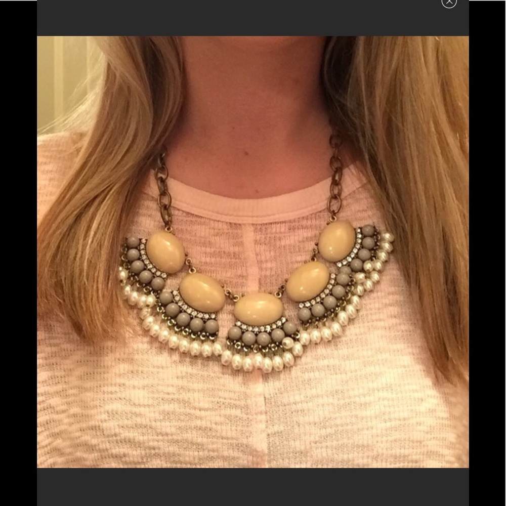 Anthropologie statement necklace