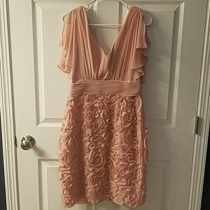Gorgeous A-line rose dress