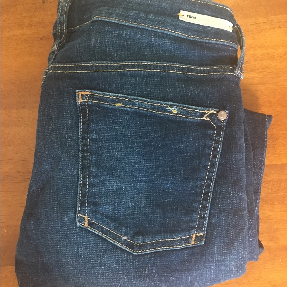 Anthropologists jeans size 28 medium wash