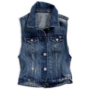 Denim vest