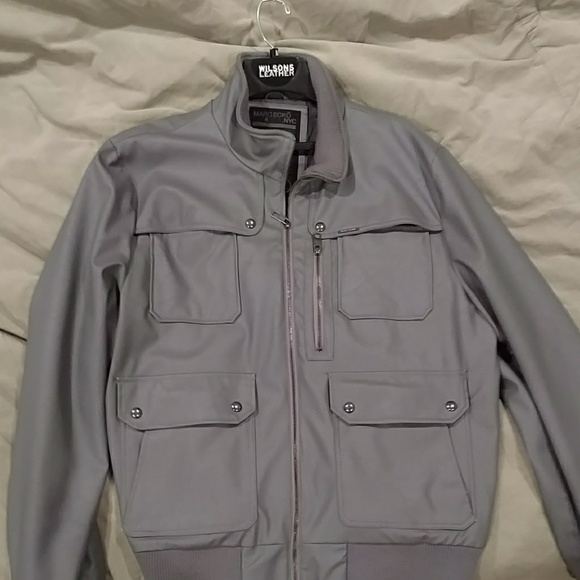 marc ecko leather jacket