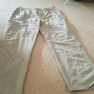 Men's North Face nylon pants