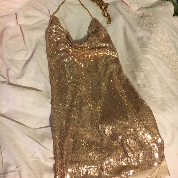 Gold dress - Picture 1 of 2