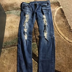 Machine jeans