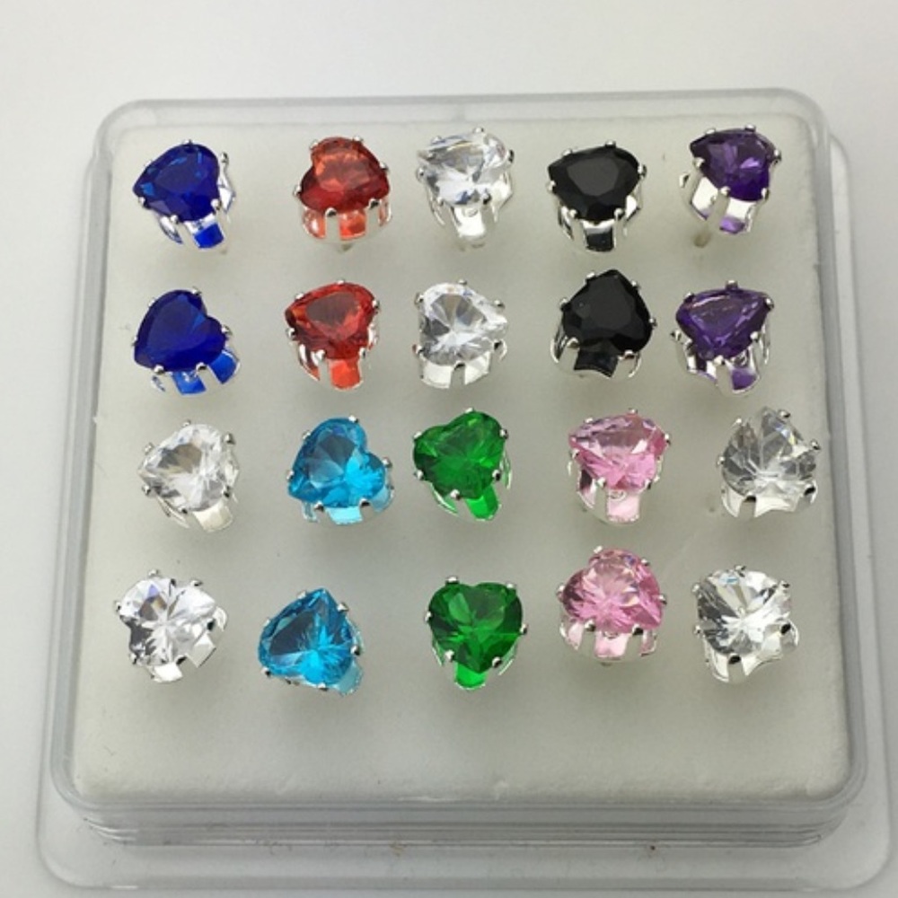 🌺 20 Pc. STUD EARRINGS LOT 🌺