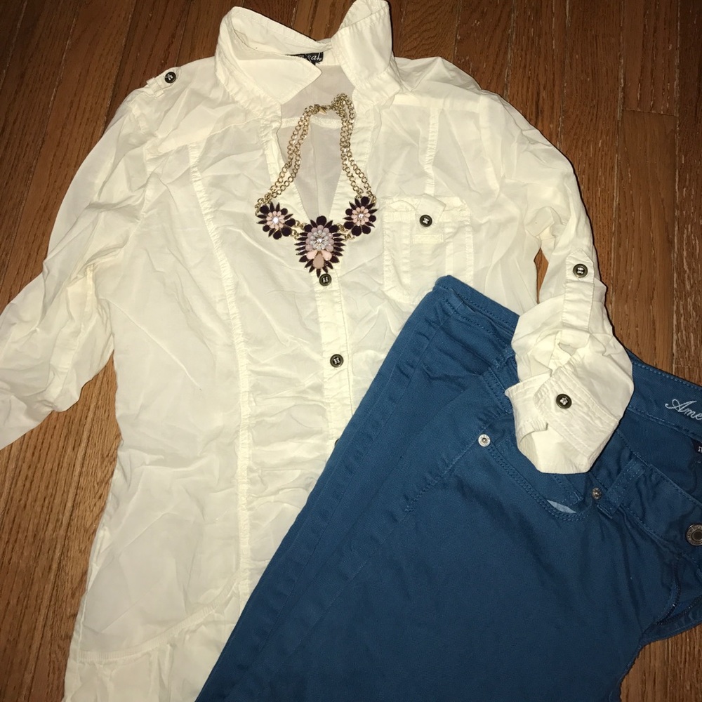 Wet Seal Button Up