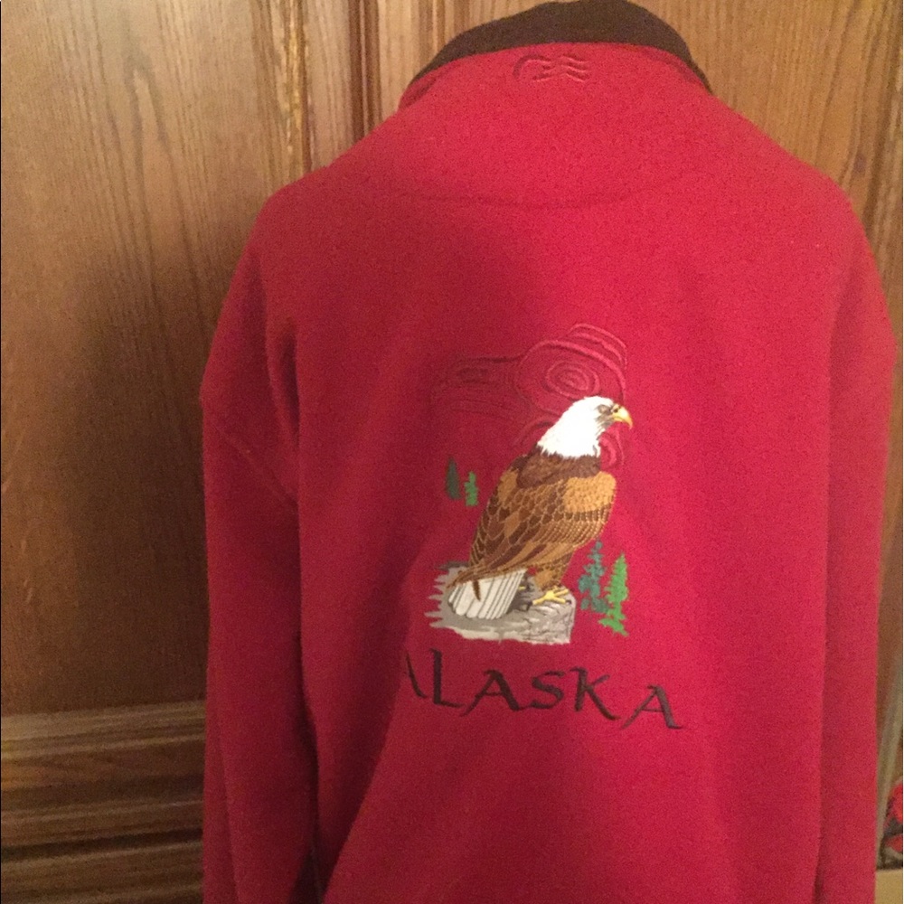 Princess Cruises Embroidered Eagle Alaska Fleece