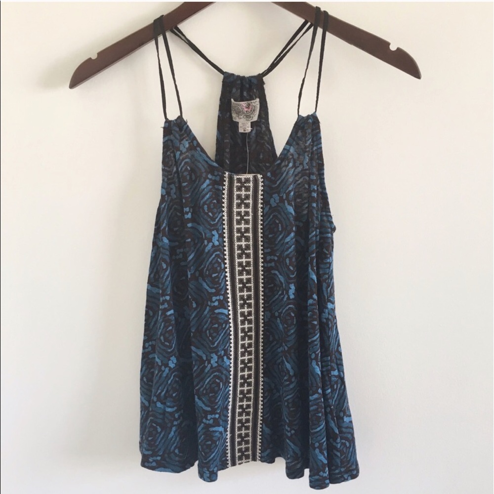 UO Ecote Bohemian Racerback Tank Top NWT