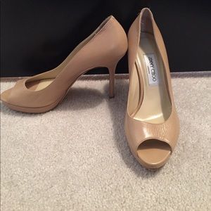 Jimmy Choo nude heels size 39 (9)