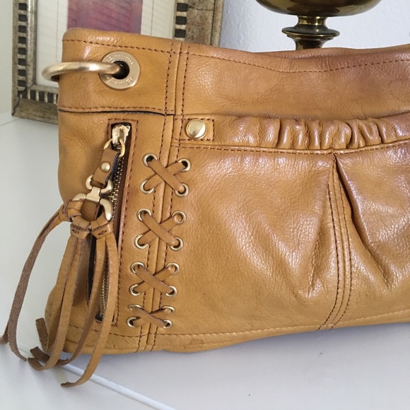 B Makowsky Leather Handbag - Picture 2 of 8