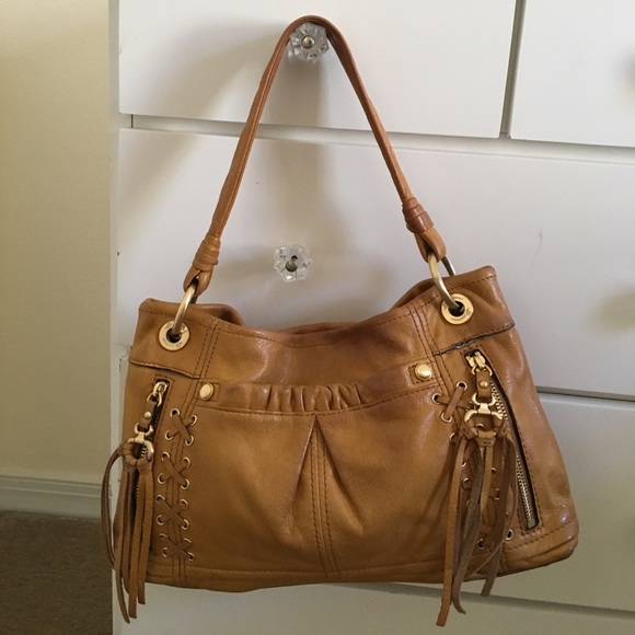 B Makowsky Leather Handbag - Picture 8 of 8