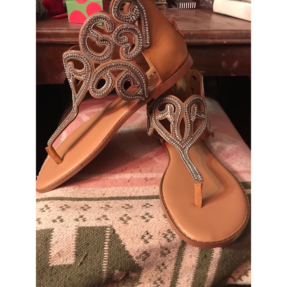 Torrid Size 10W sandals. Brand new!!