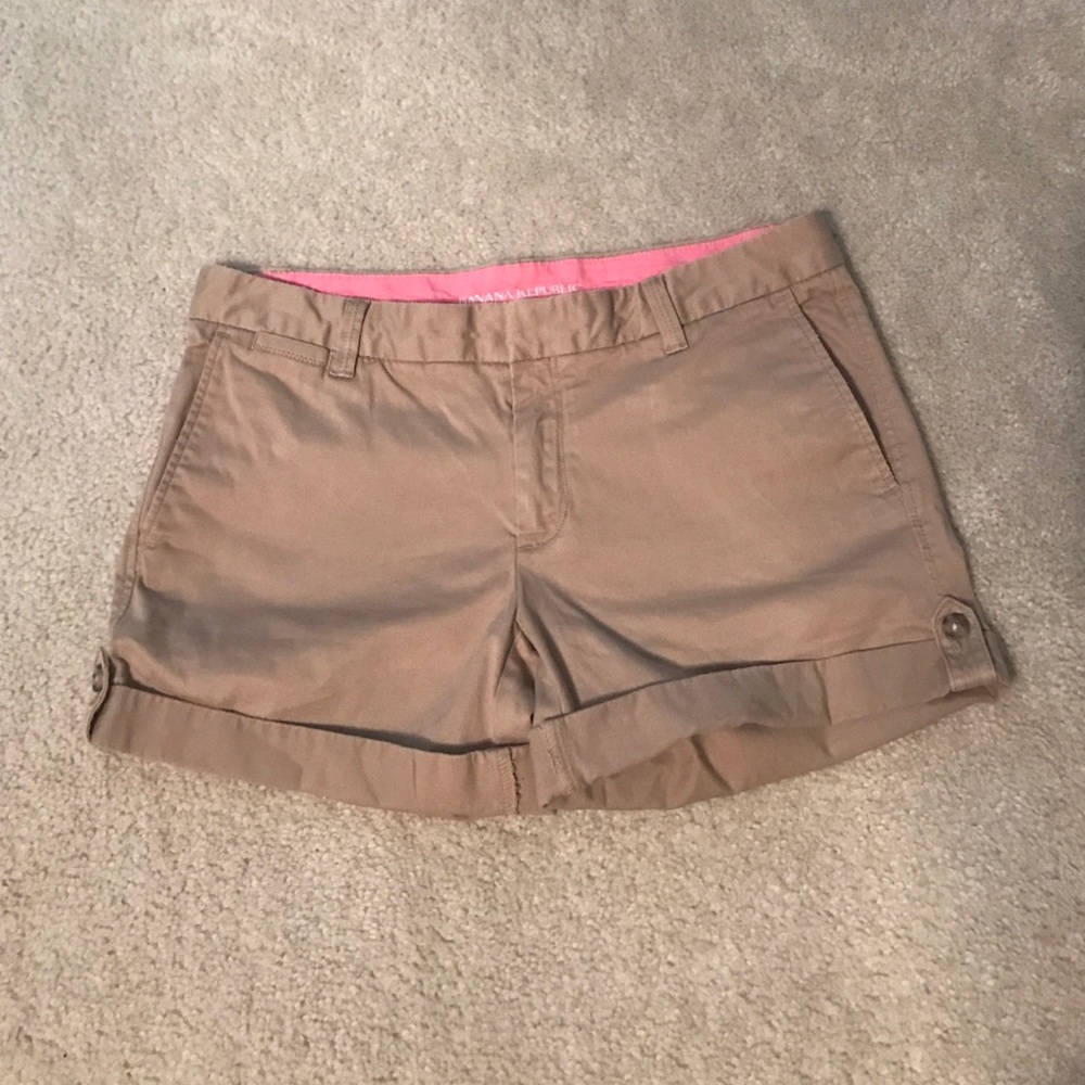 Banana Republic khaki shorts