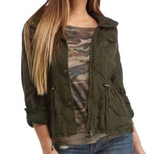Army green jacket